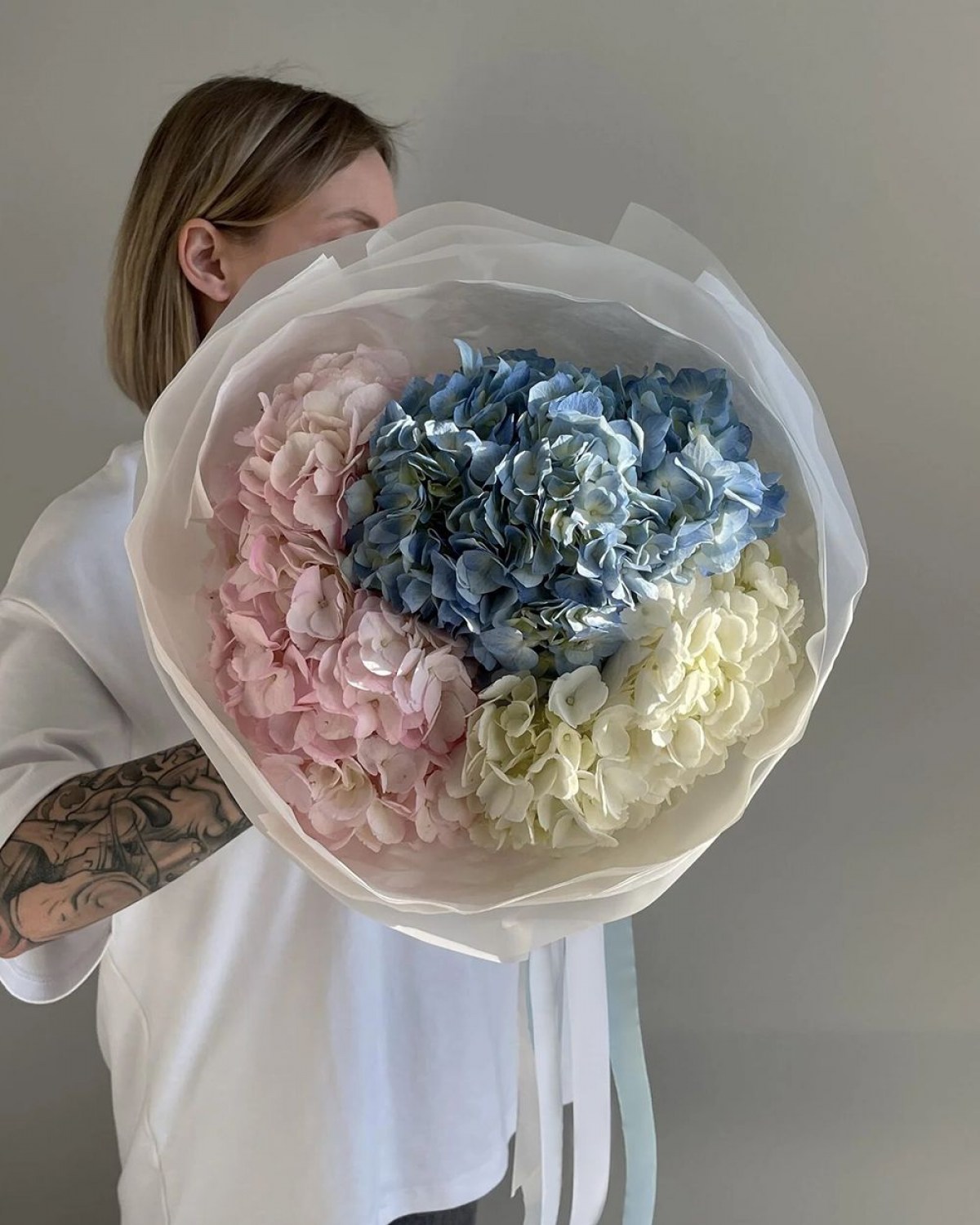 Гортензии в Новосибирске