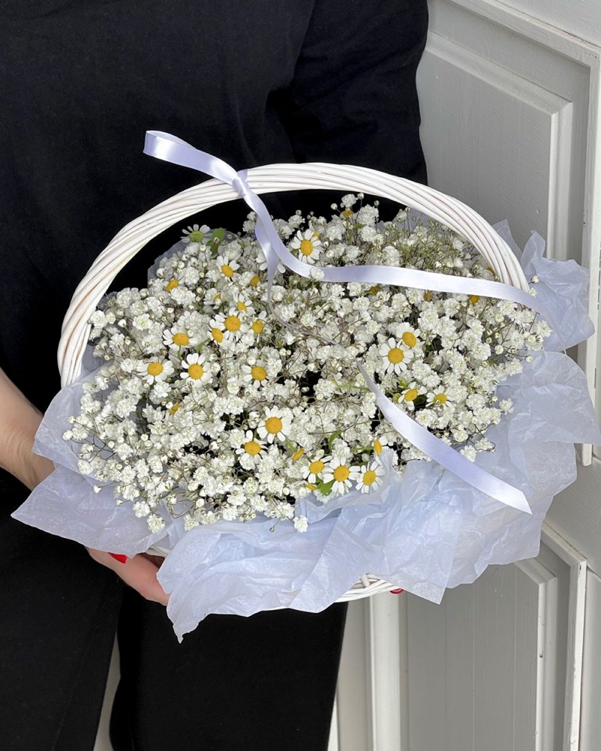 Гипсофилы в корзине