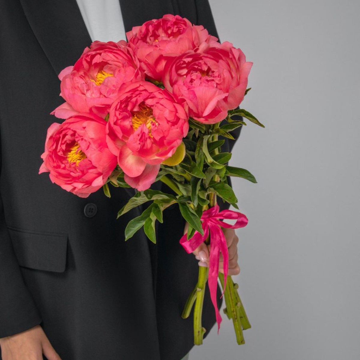 коралловые пионы Новосибирск