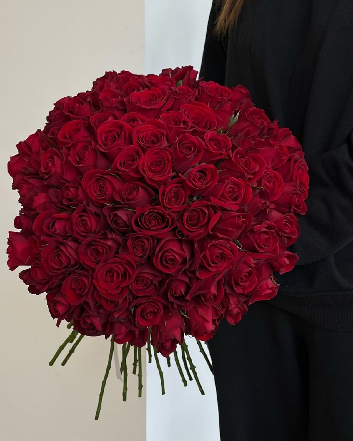 101 роза красная