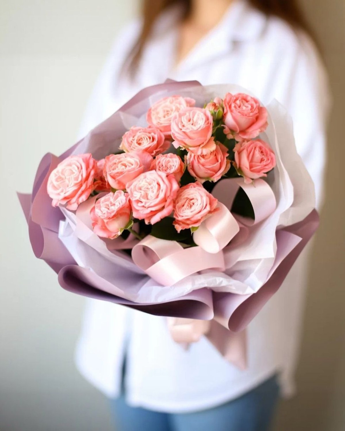 Роза кустовая в Новосибирске