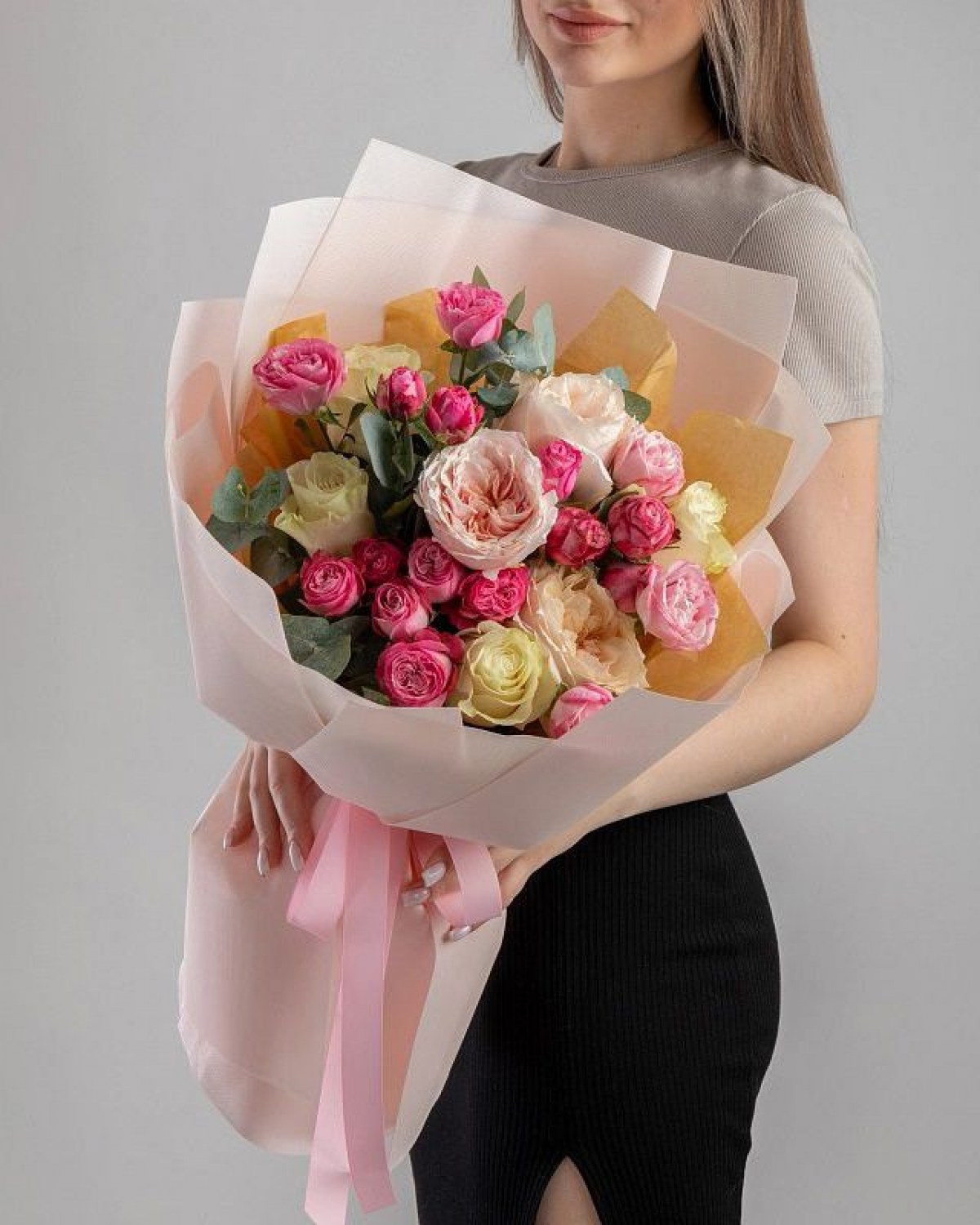 Пионовидные розы Новосибирск